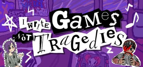 I Write Games Not Tragedies logo